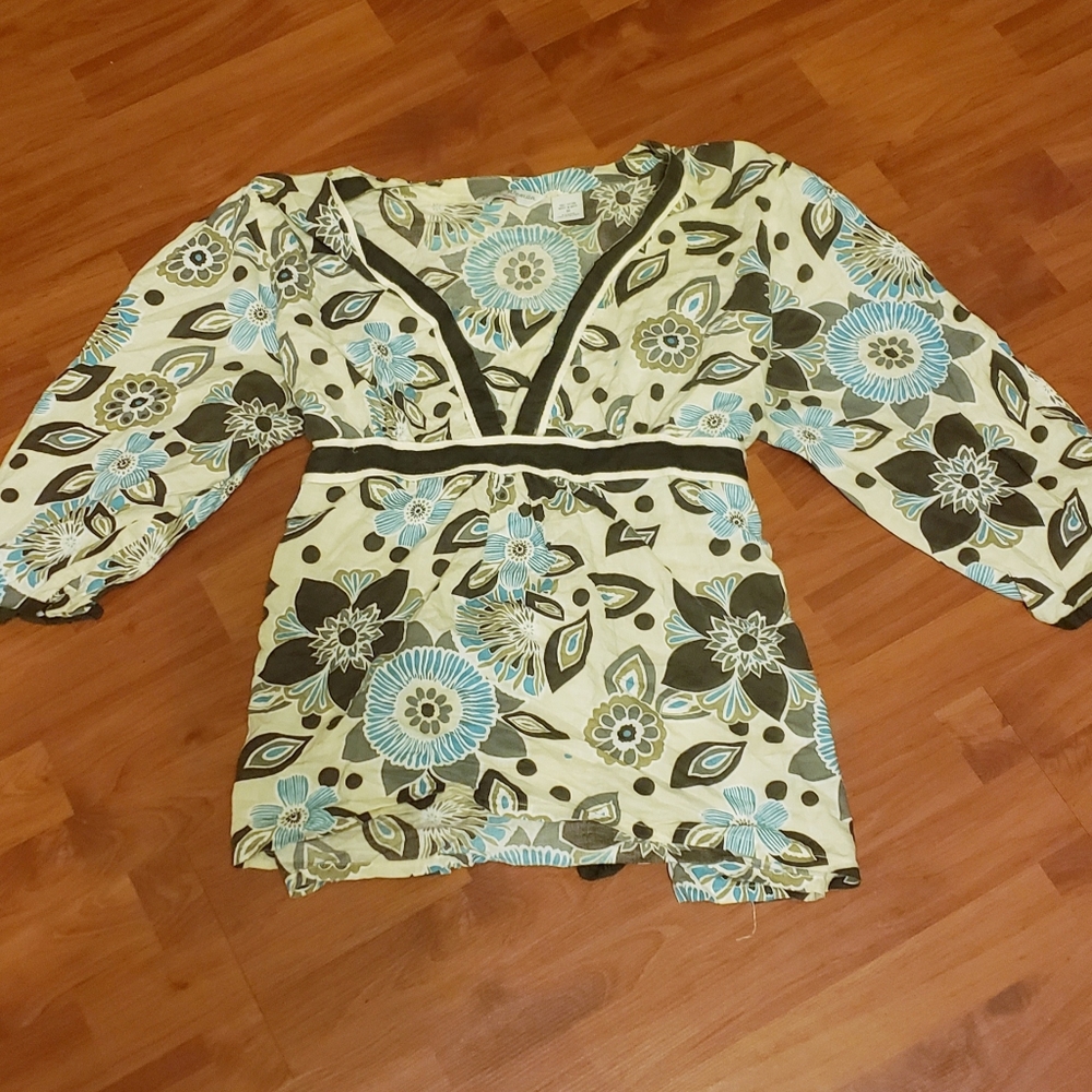 Quizz Woman Trend Retro Blouse